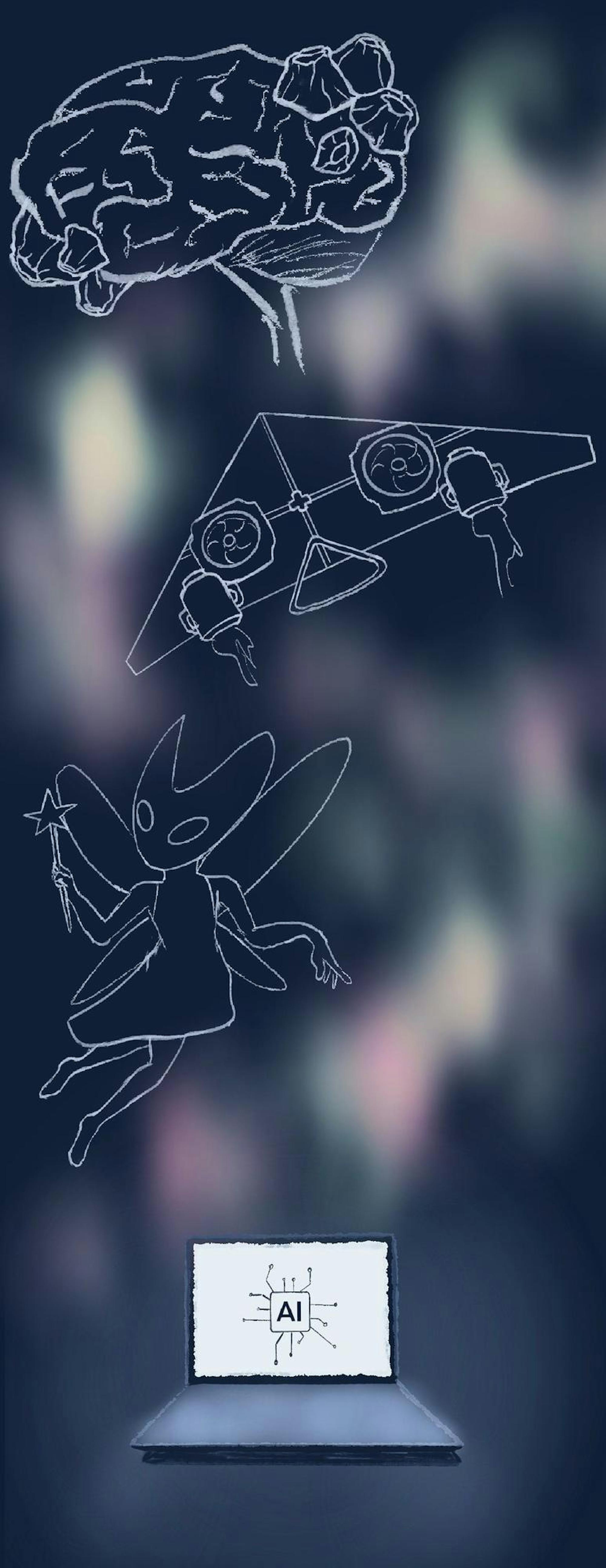 AI on Campus Graphic