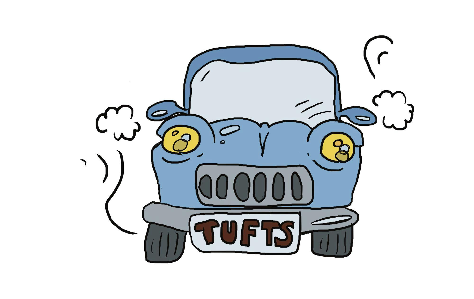 Roadtrips from Tufts Graphic