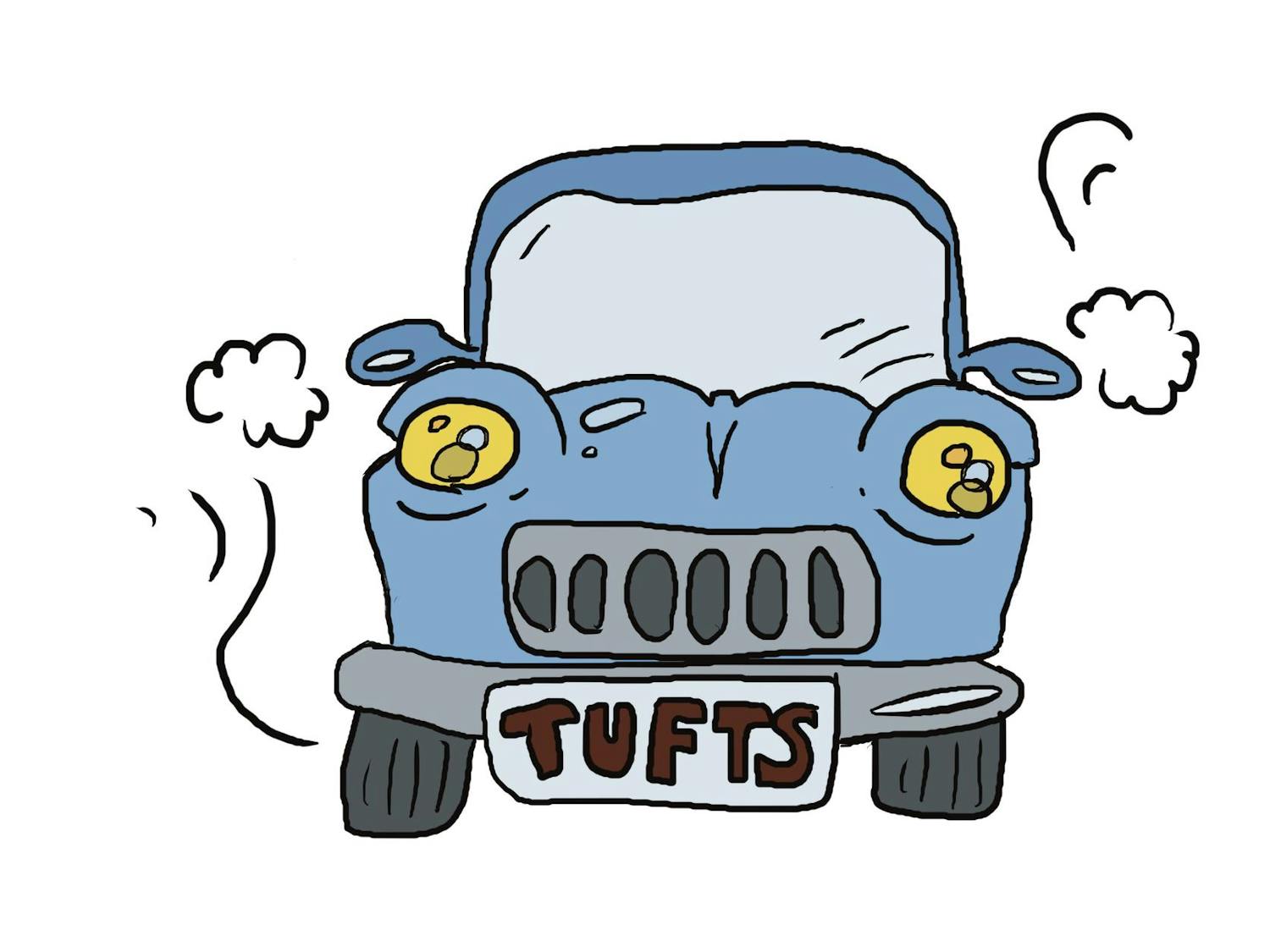 Roadtrips from Tufts Graphic