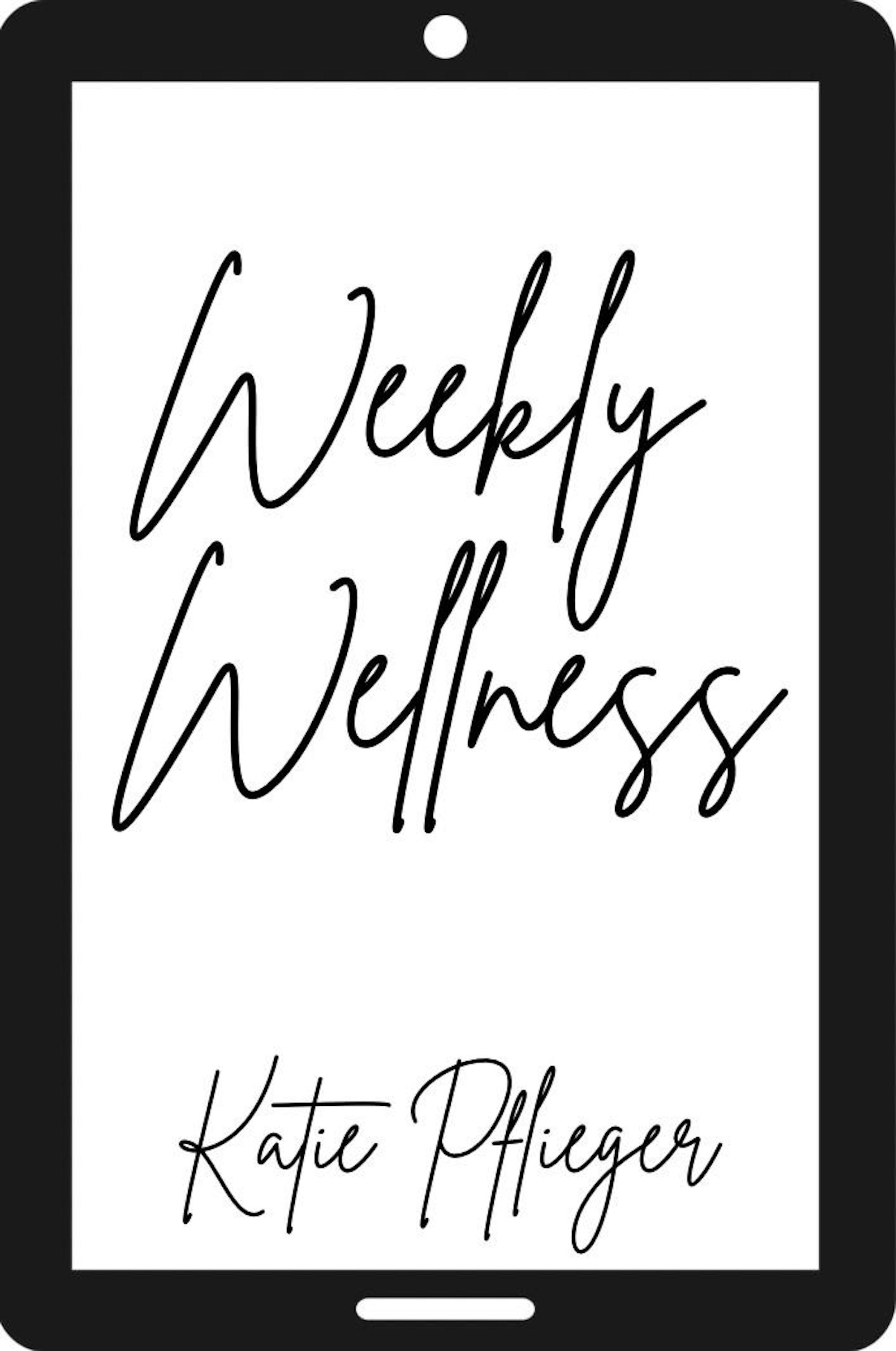 Weekly Wellness Graphic