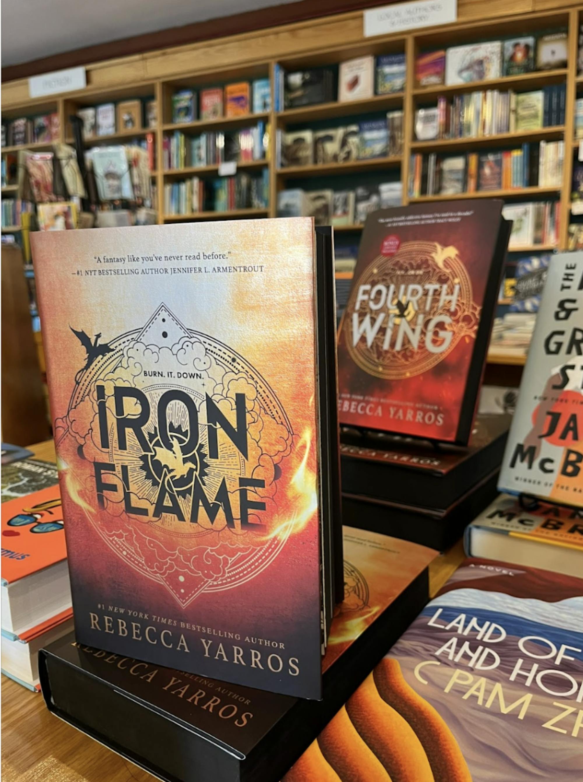 Fans fawn over new book ‘Iron Flame’ at release party The Tufts Daily