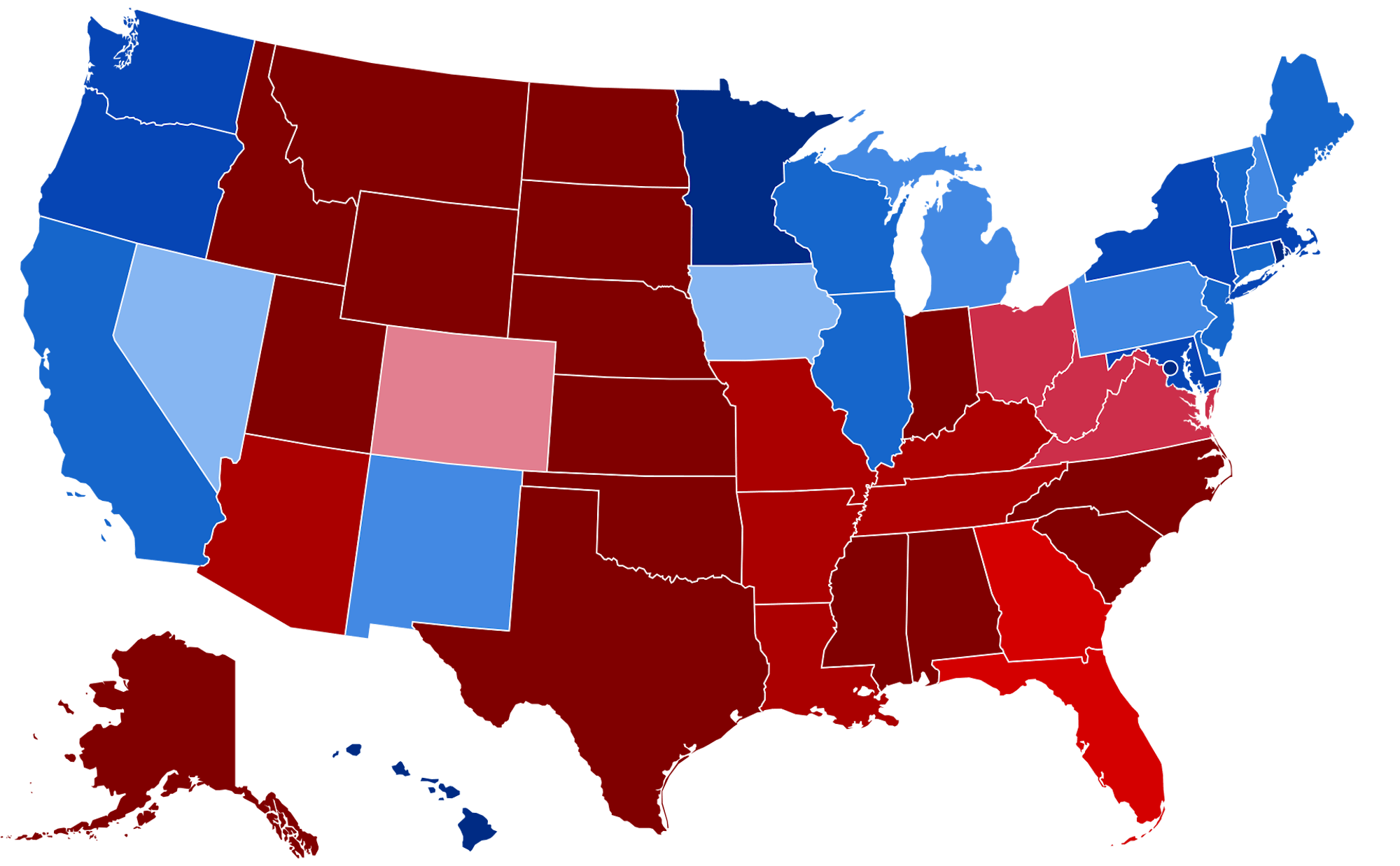 Sixth party system 1980 to 2020