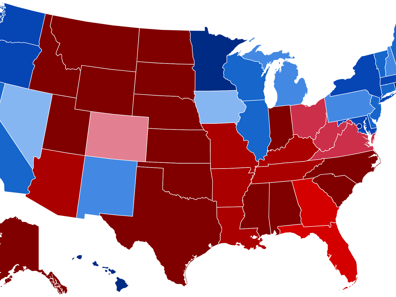 Sixth party system 1980 to 2020