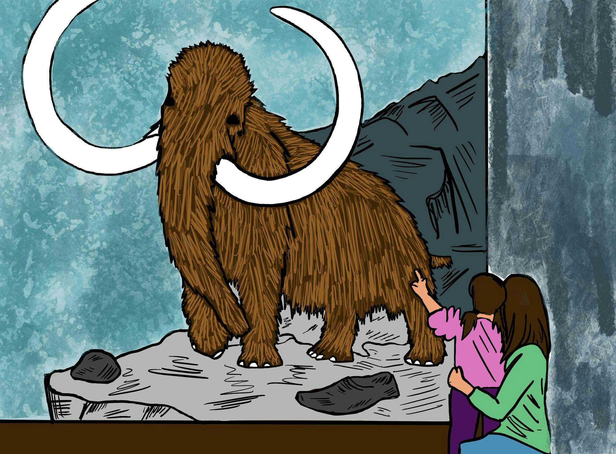 Wooly Mammoth Graphic
