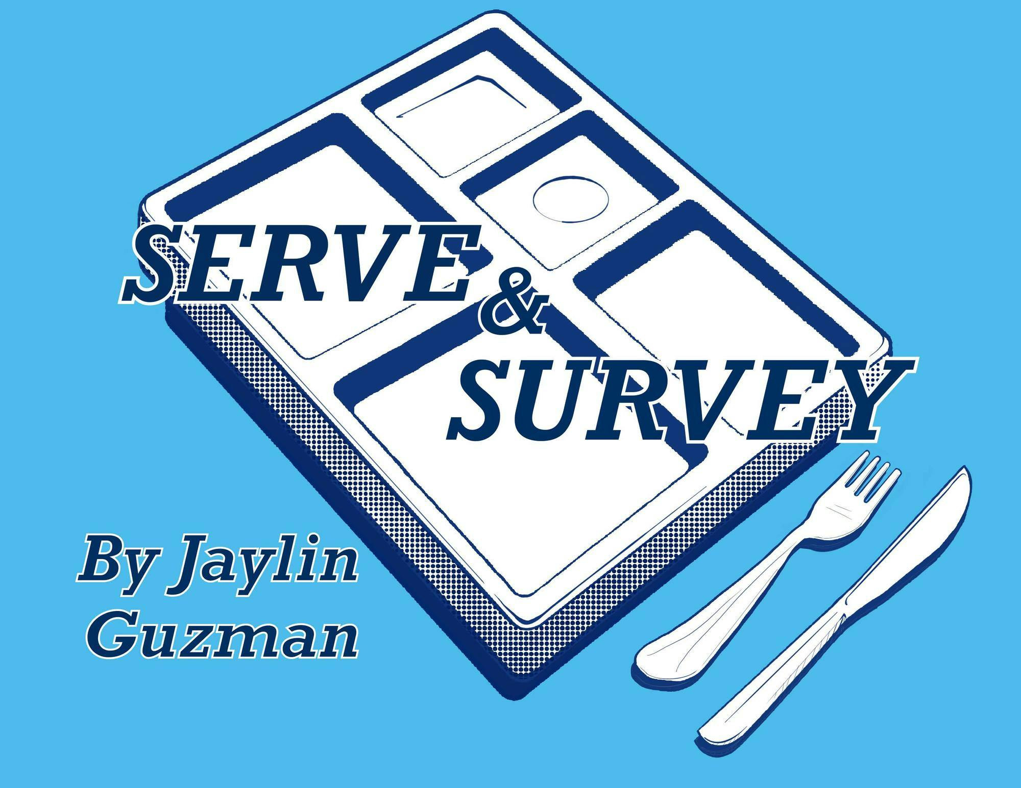 Serve and Survey Graphic