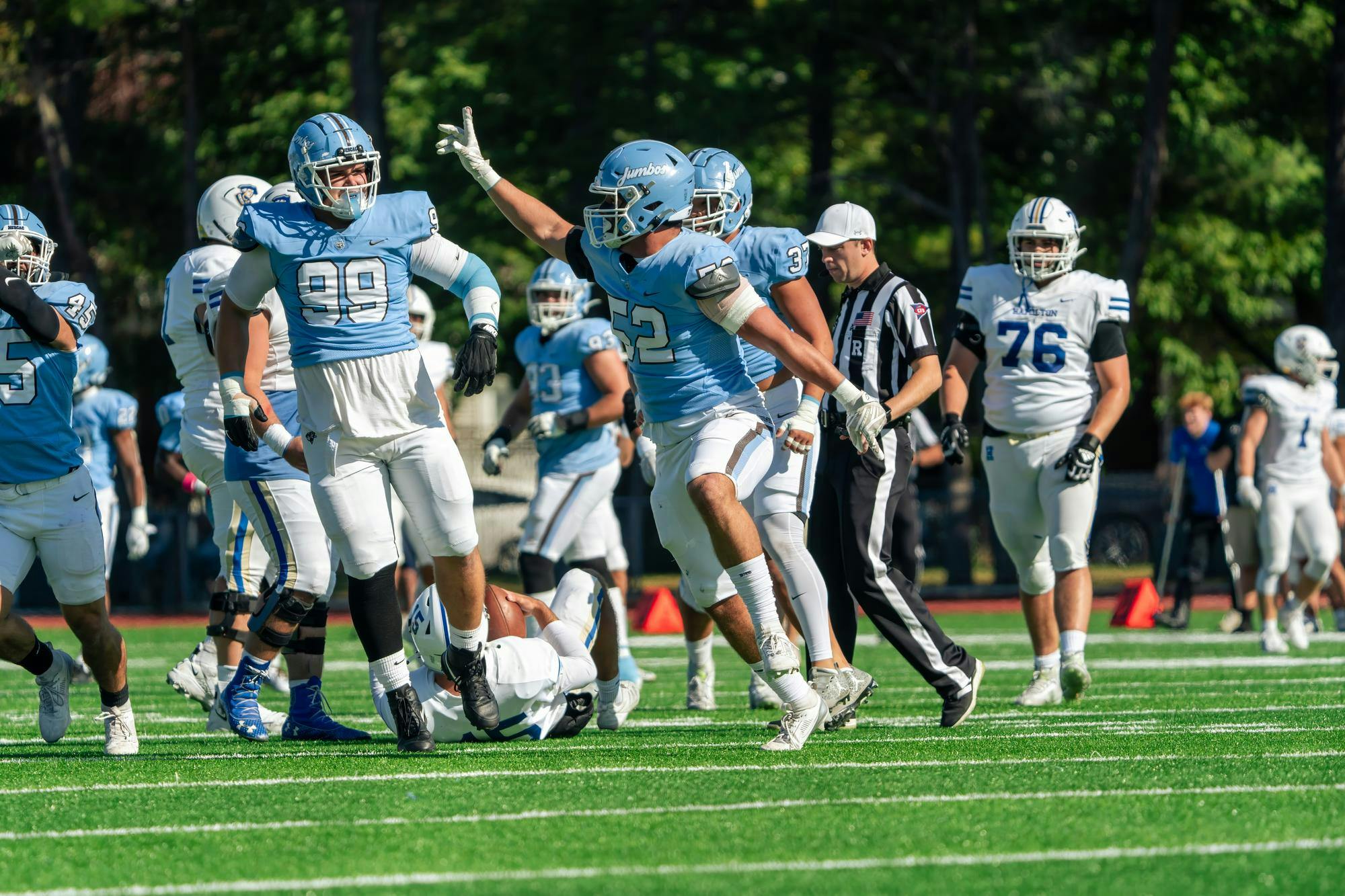 Tufts defense v. Hamilton