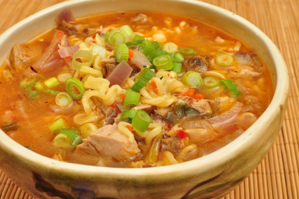 Pork_ramen_flavored_with_sambal_oelek