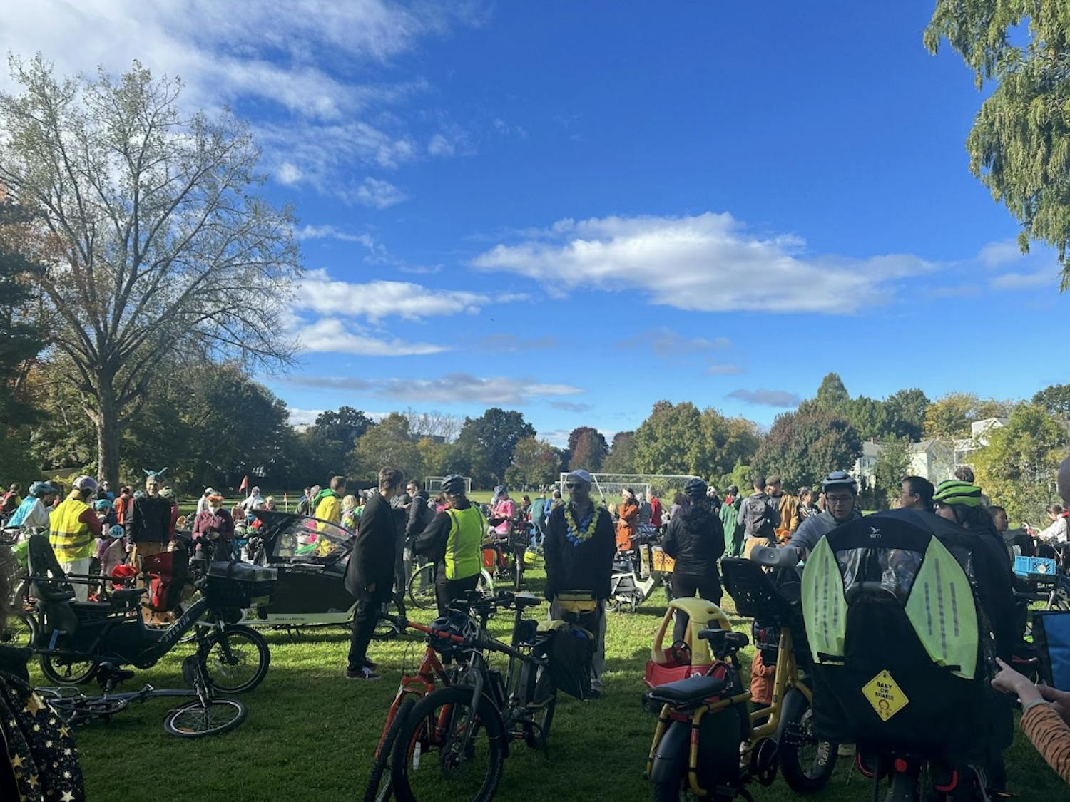 Arlington Halloween family bike ride