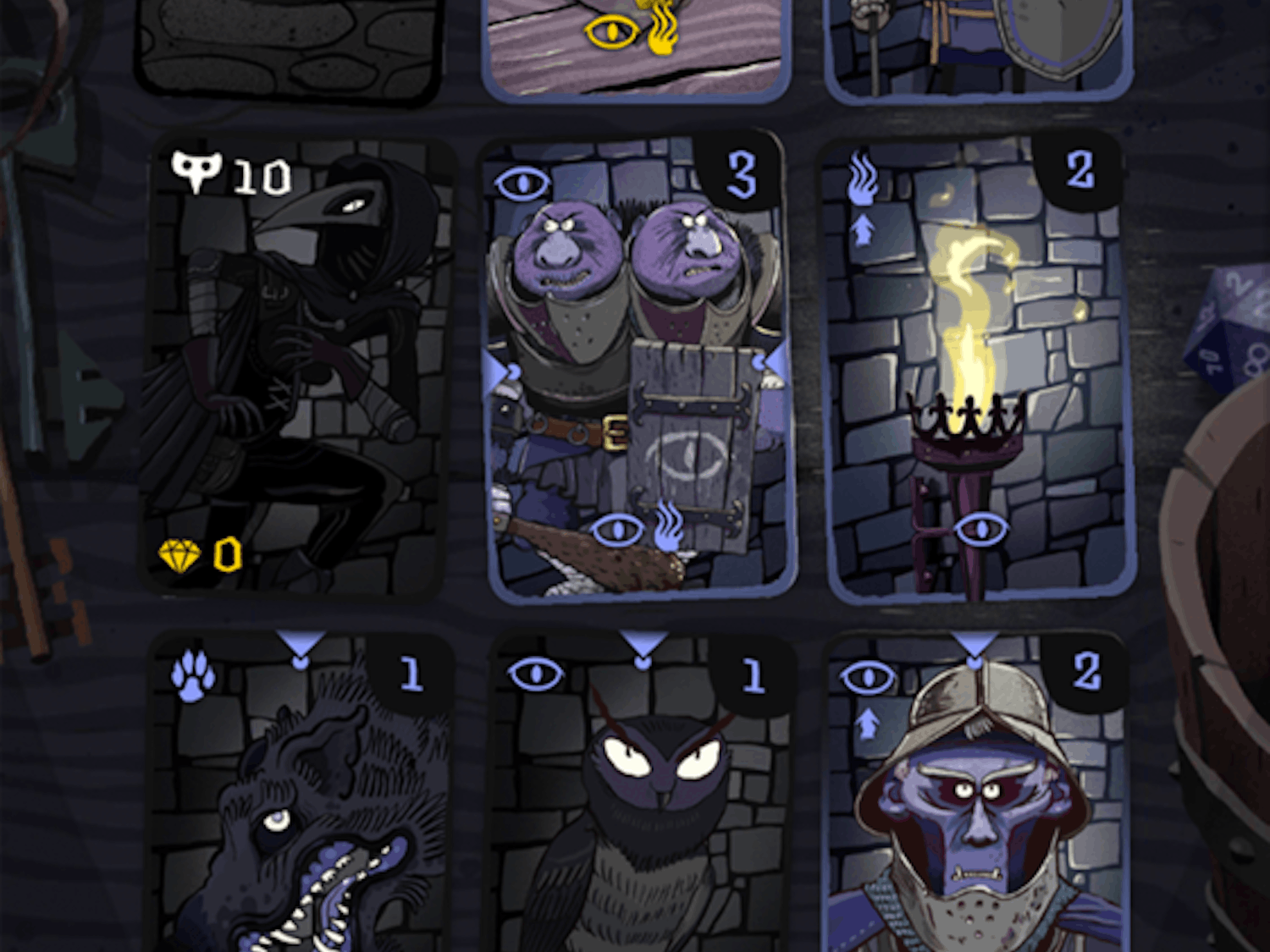 'Card Thief' challenges players to fill their pockets without getting caught. 