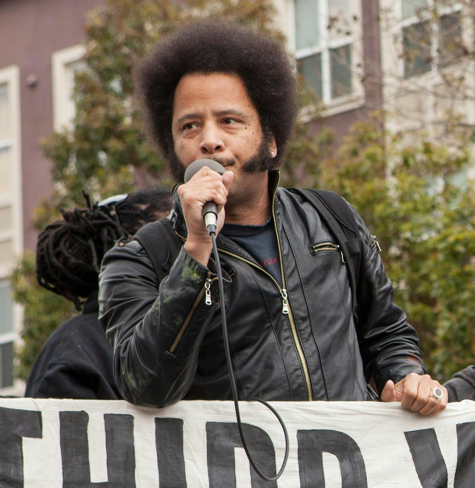 Boots Riley, writer and director of "I Love Boosters"