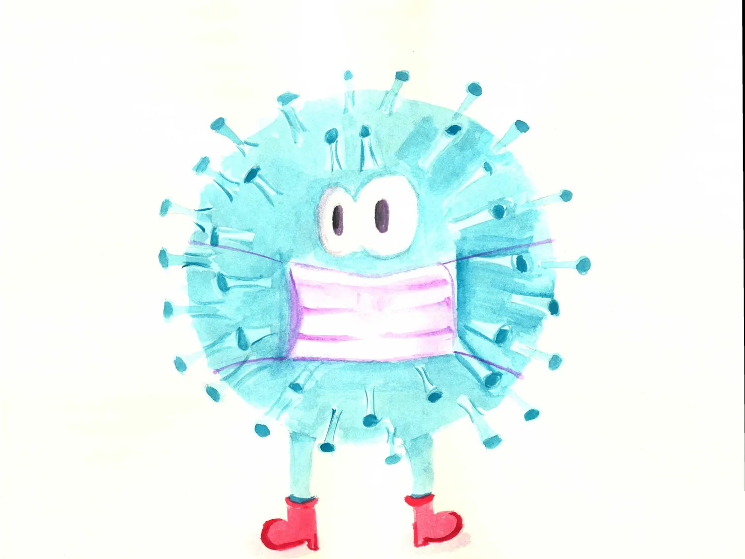 Flu Virus Graphic