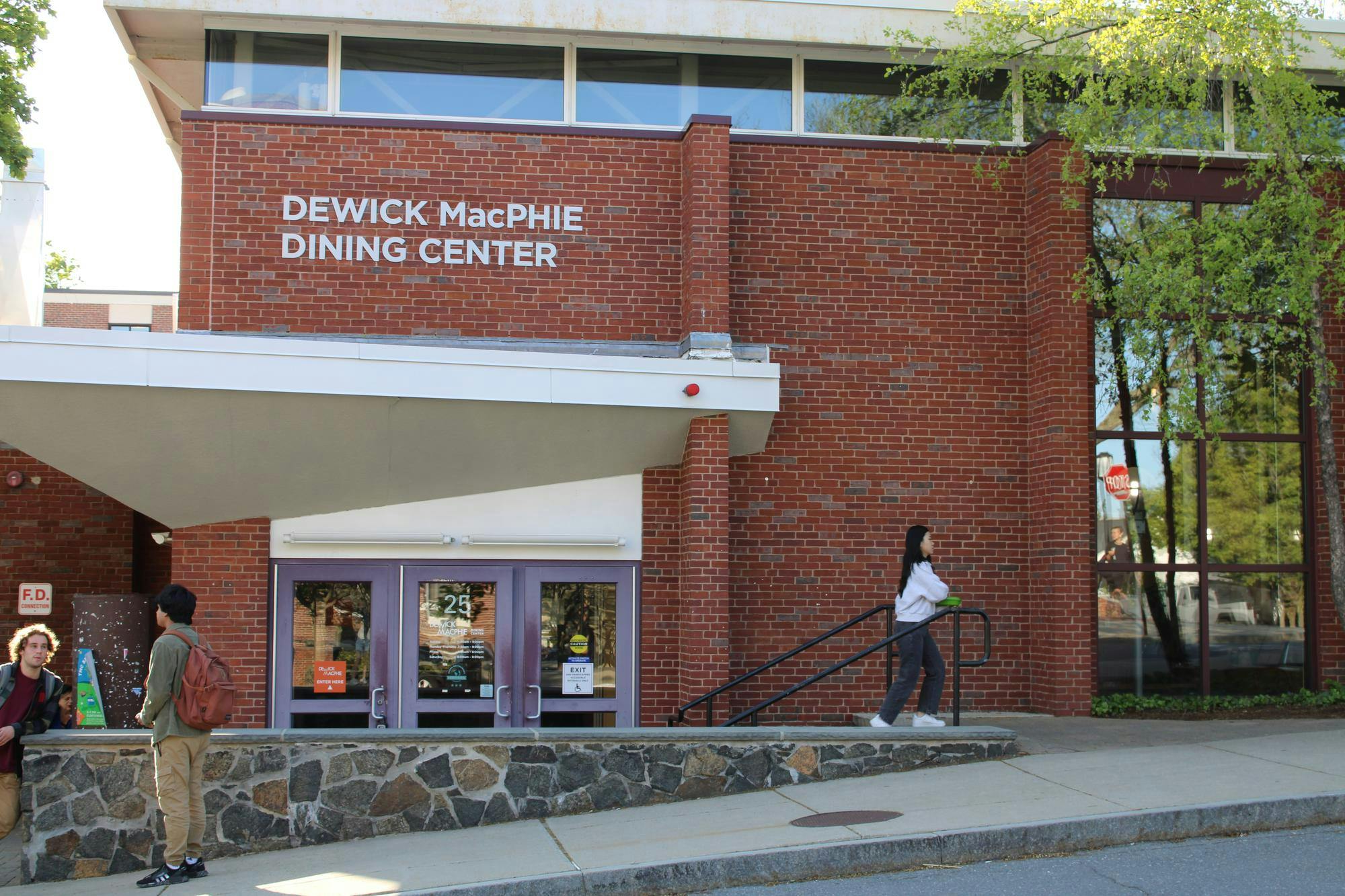 Dewick-MacPhie Dining Center is pictured on May 10.