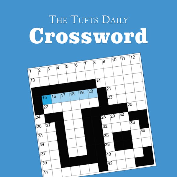 The Tufts Daily Crossword with an image of a crossword puzzle