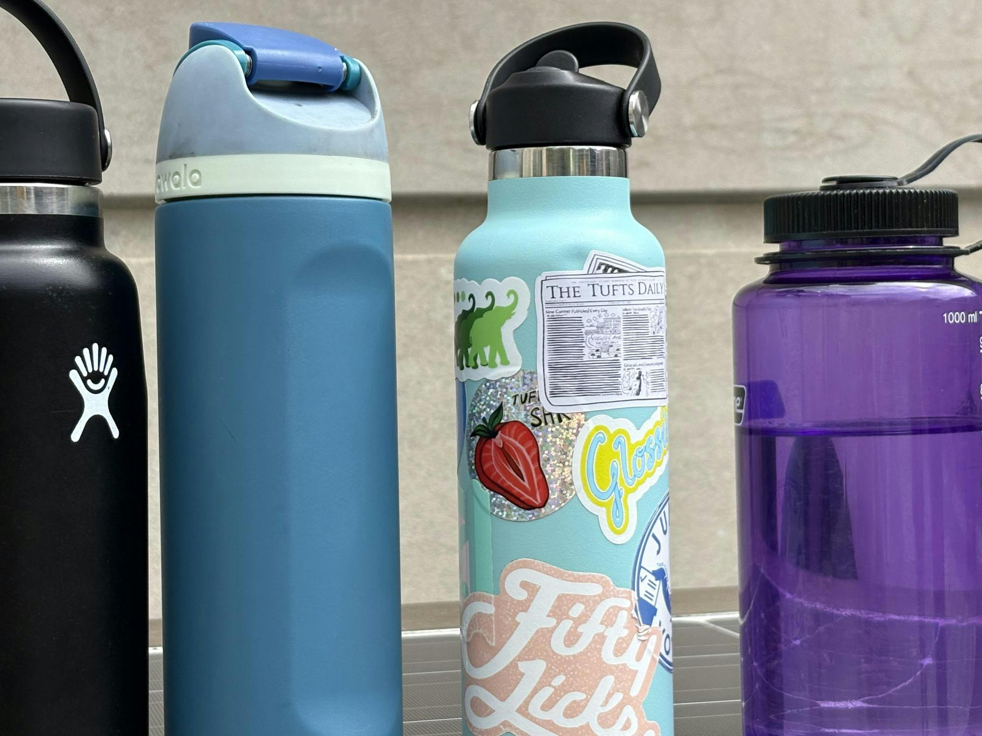 water bottles