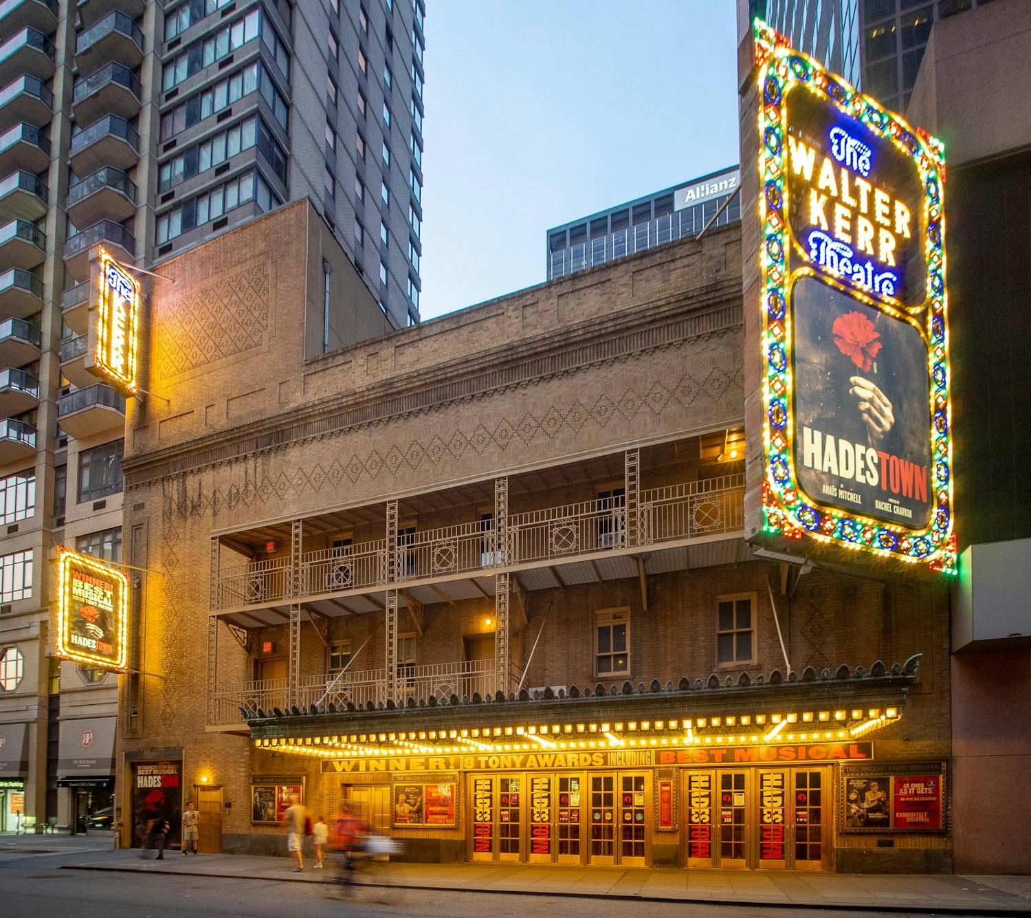 The Walter Kerr Theatre is pictured during its run of “Hadestown.”