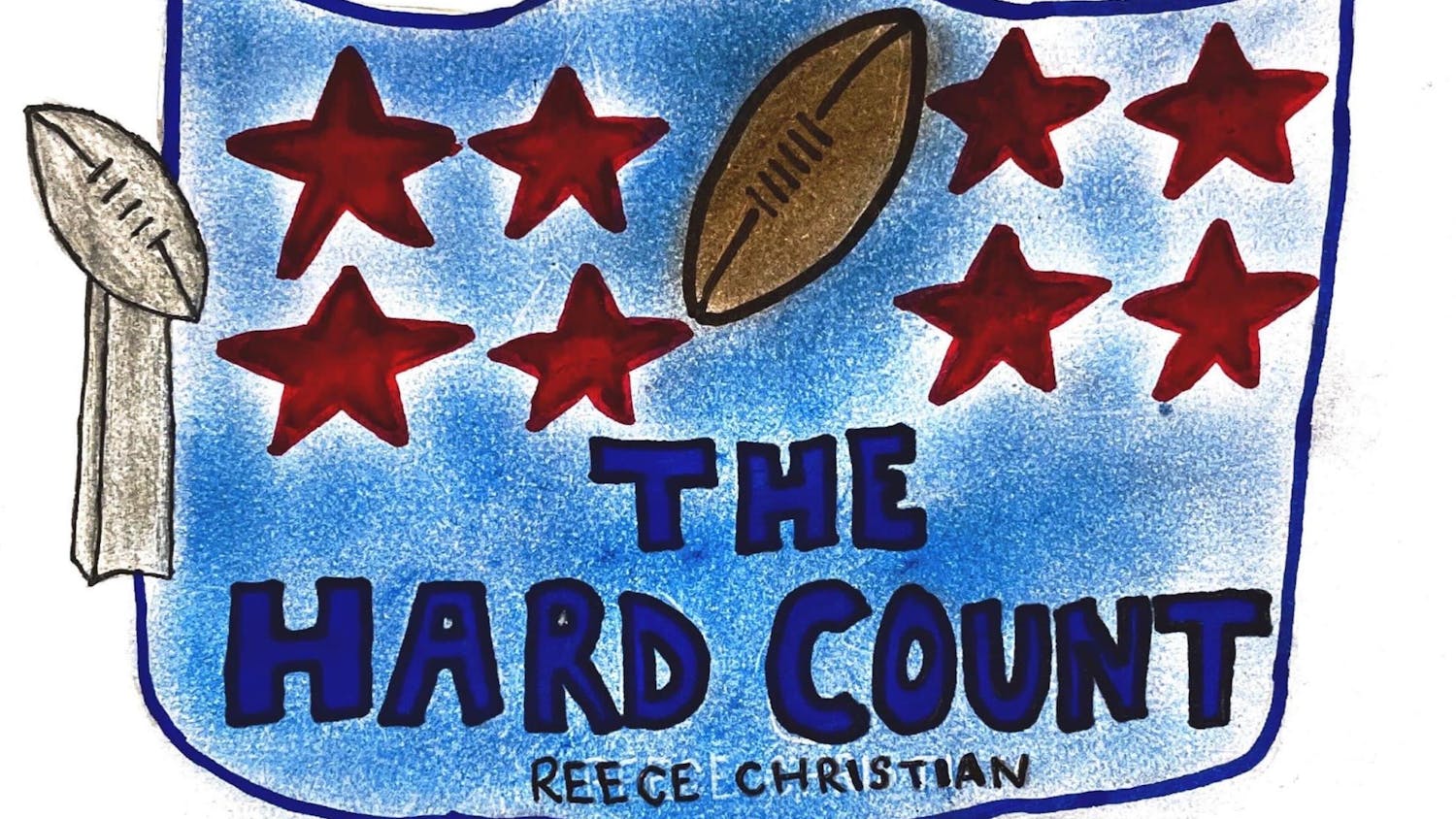 Graphic for Reese Christian’s Column “the hard count”
