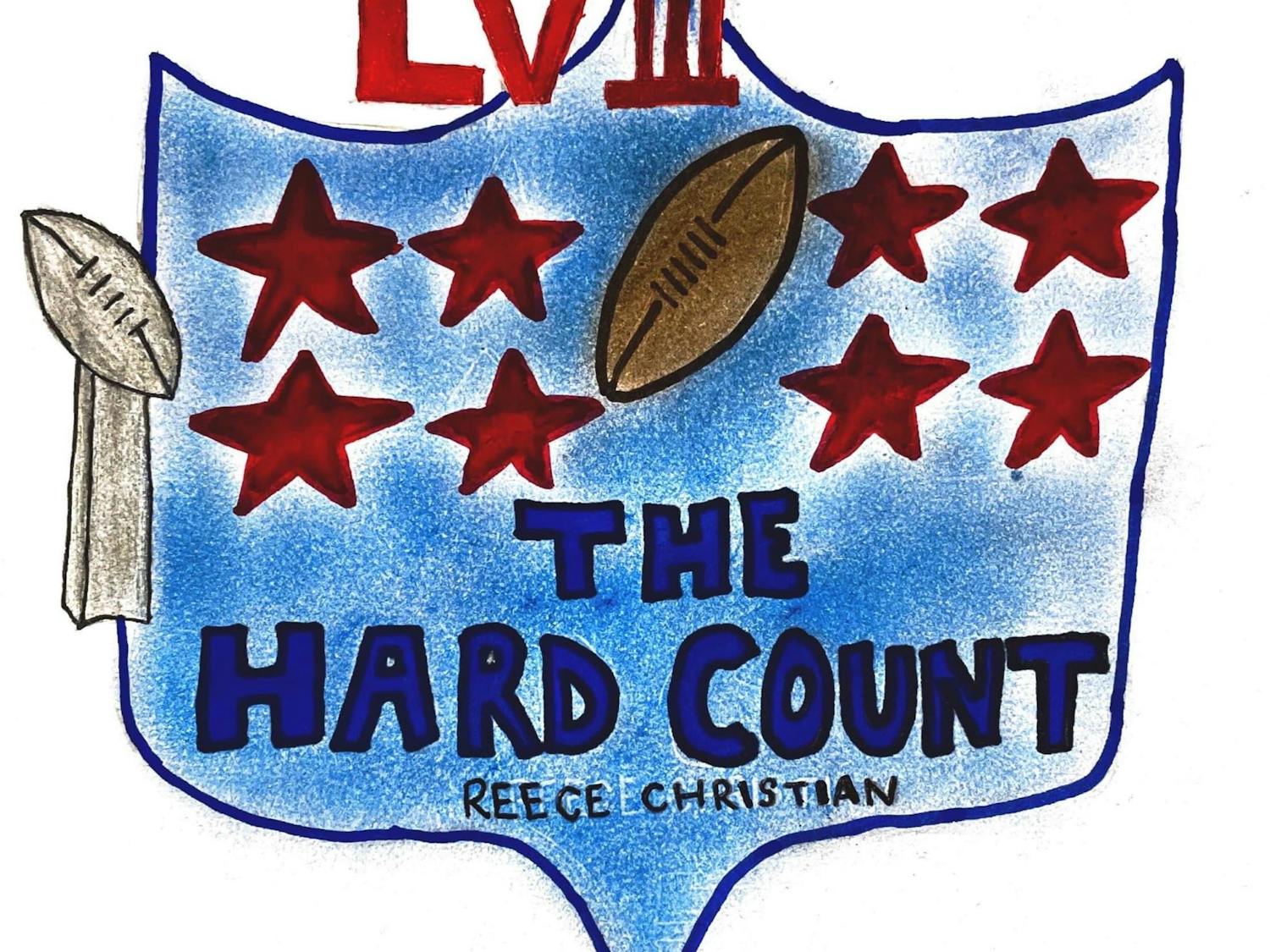 Graphic for Reese Christian’s Column “the hard count”