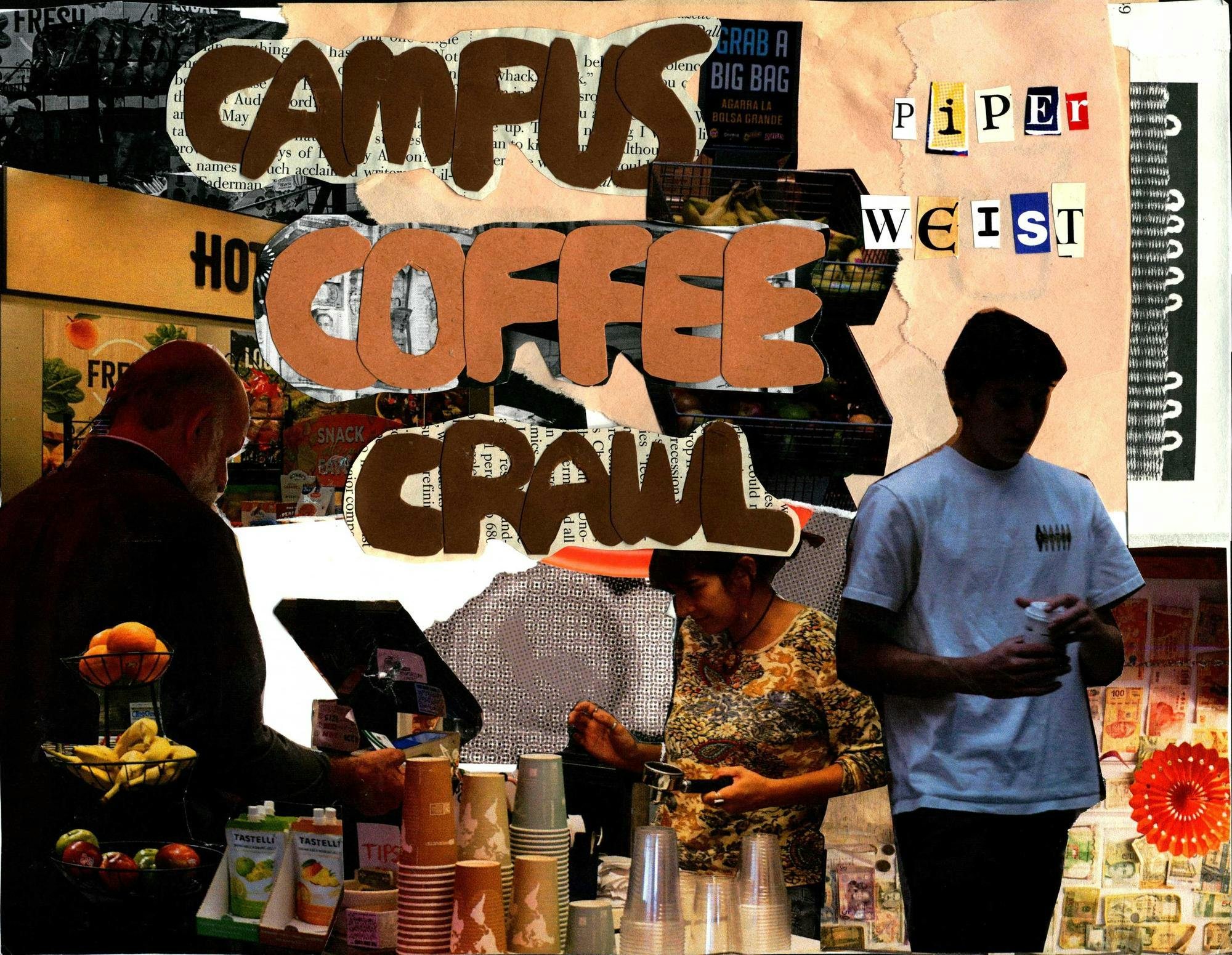Campus Coffee Crawl Graphic