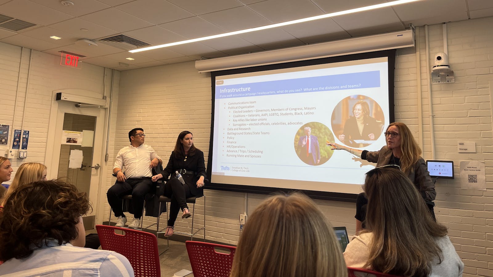 Political campaign managers discuss winning strategies during first ...