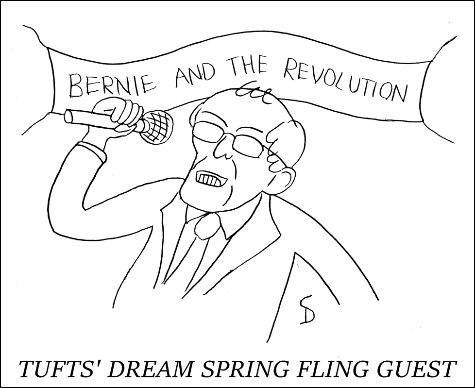 Cartoon: Tufts' Dream Spring Fling Act - The Tufts Daily