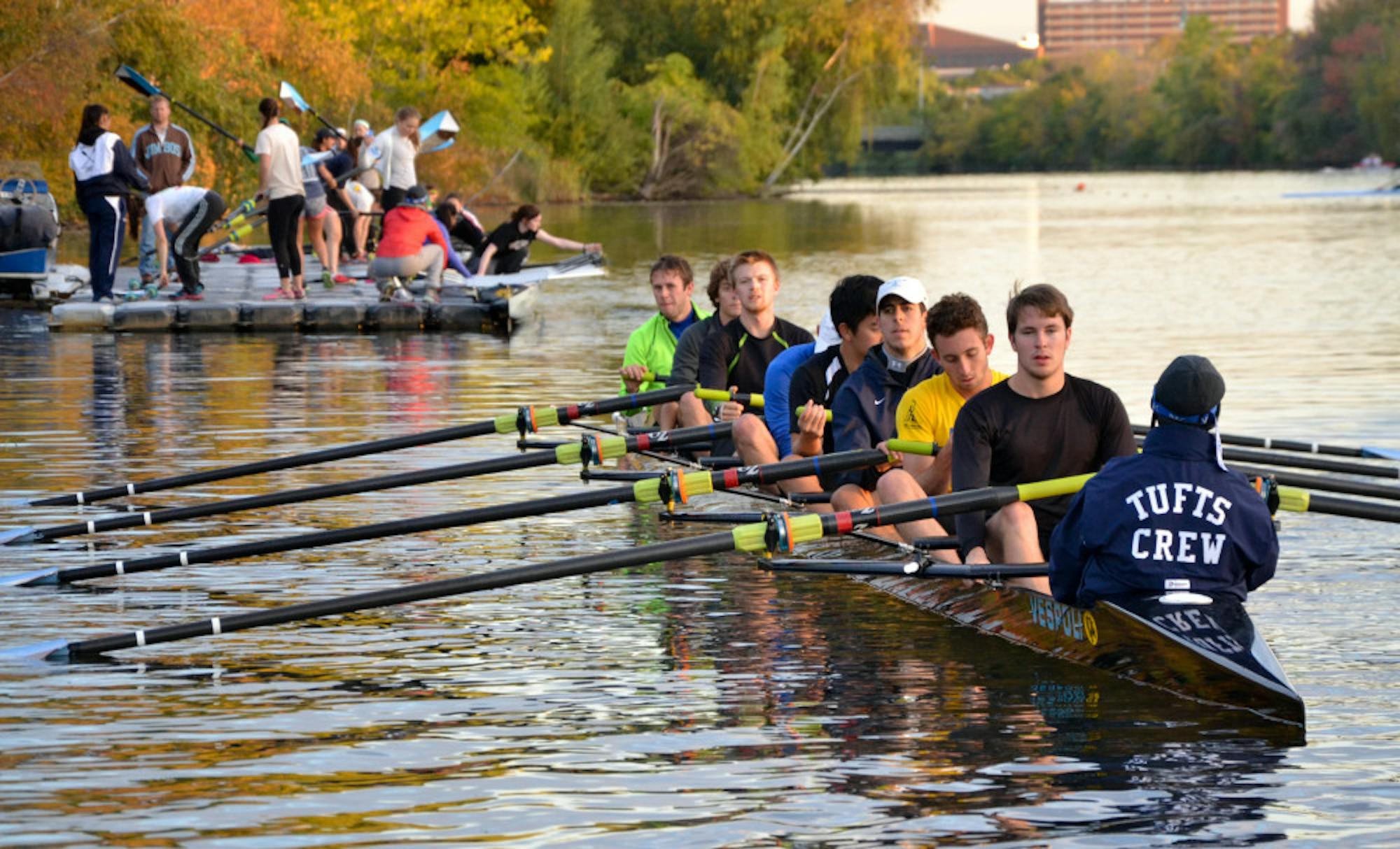 Crew teams earn a pair of second place finishes at the Head of the Fish