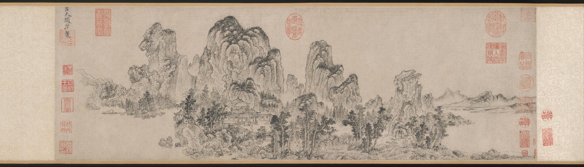Landscape in the style of Yan Wengui and Fan Kuan