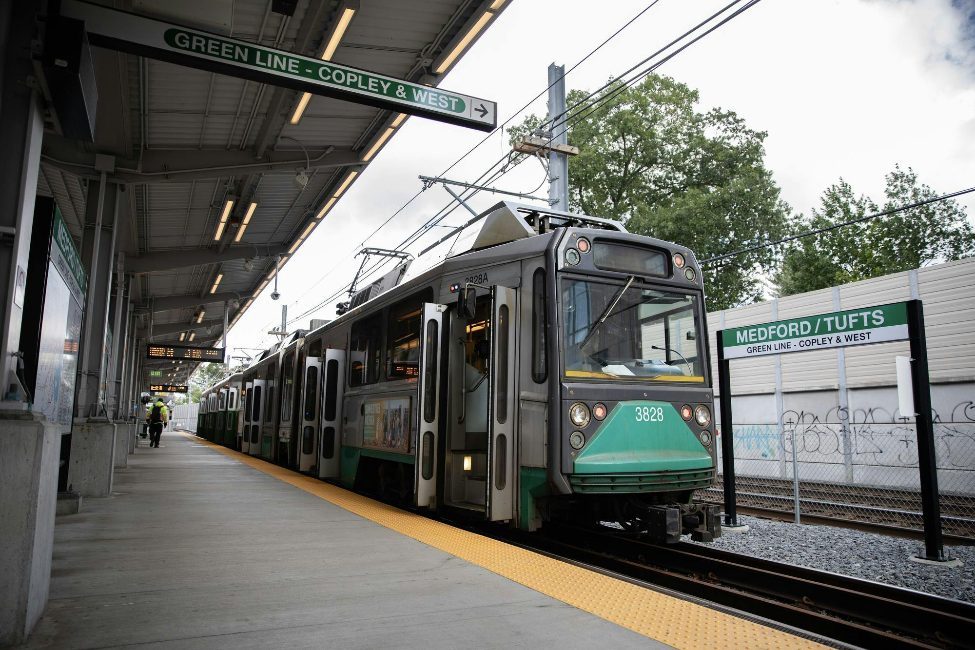 Green Line Medford/Tufts Station