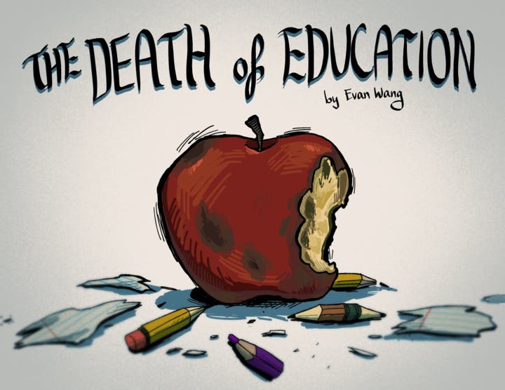 Death of Education Graphic