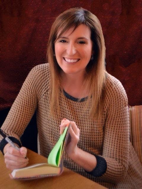 Wendy Mass is pictured.