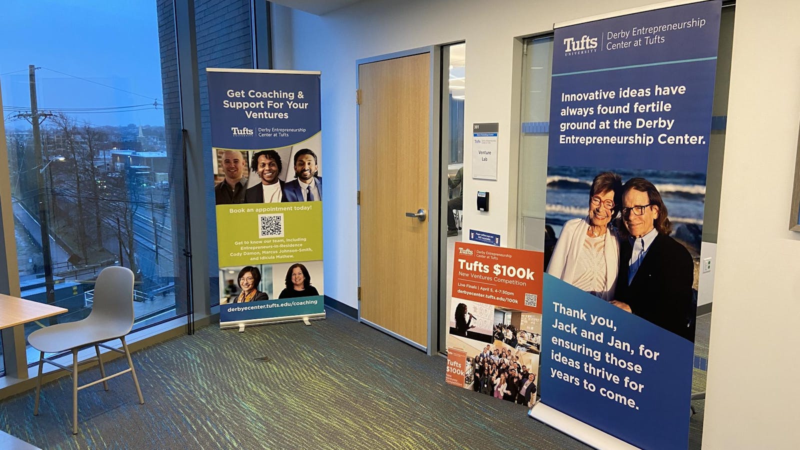 The Derby Entrepreneurship Center: Bringing innovation to Tufts