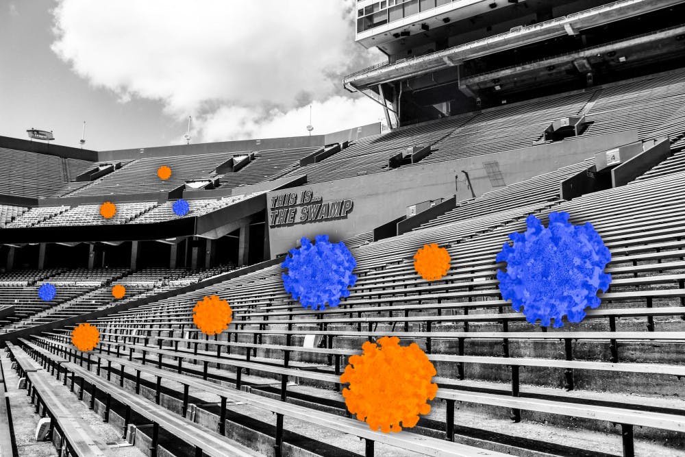 COVID-19 UF stadium