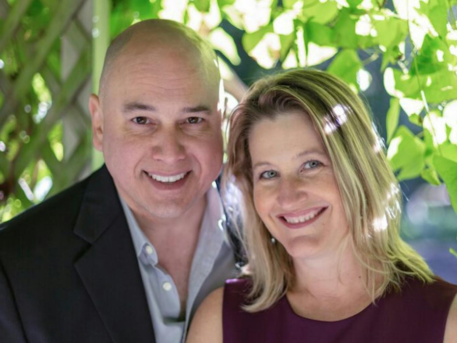 UF theatre professor Charlie Mitchell and The Hippodrome's artistic director Stephanie Lynge married in March 2019. The two met when Lynge came to Gainesville to obtain her master's degree in 2011.