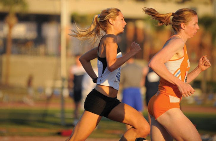 Florida runner Cory McGee competes in a 2011 race. UF cross country's season began with the Western Carolina Invitational on Friday.