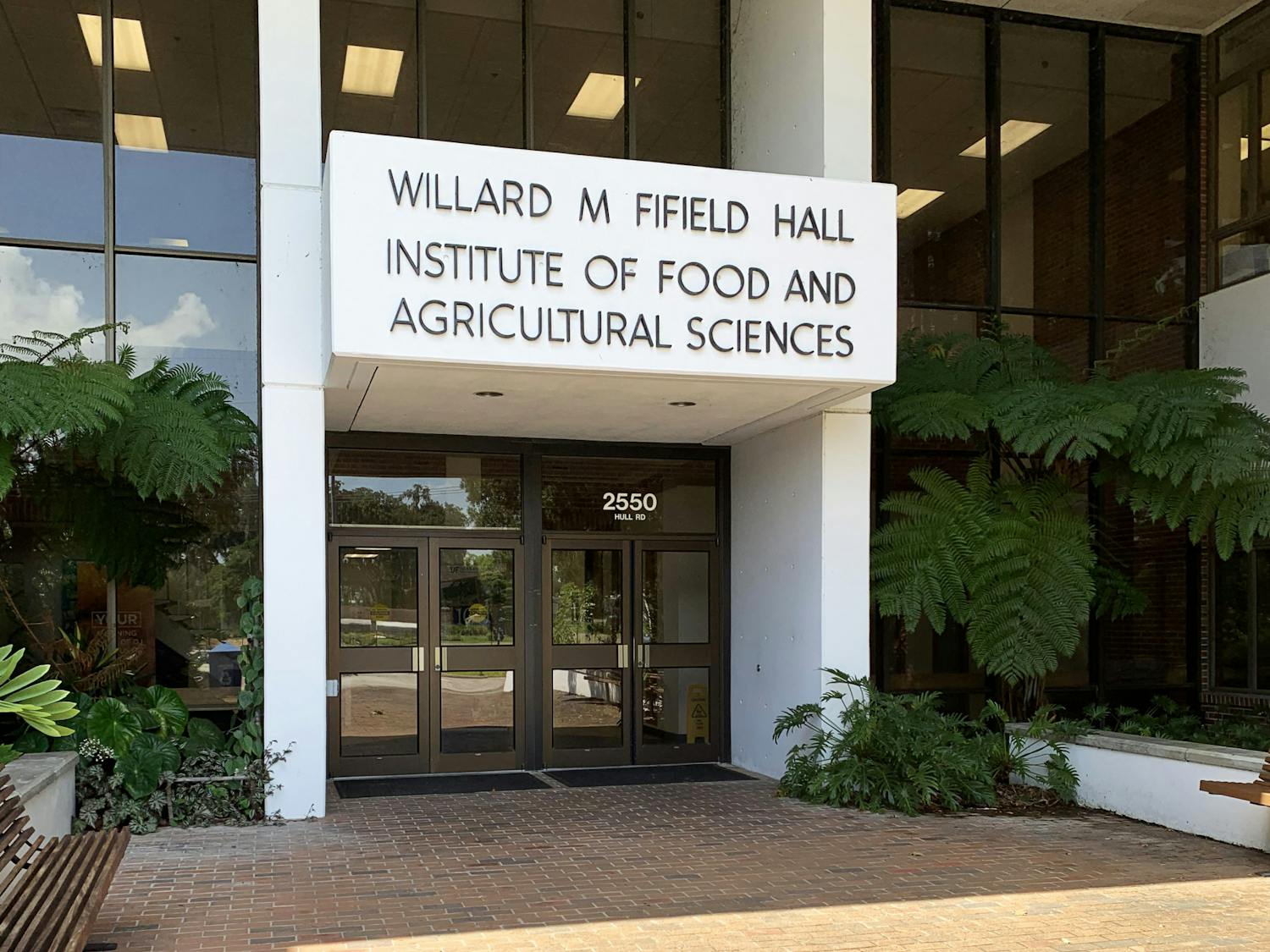 The Willard M. Fifield Hall Institute of Food and Agricultural Sciences, or IFAS, building on Tuesday, July 13, 2021. A Space Plants Lab, where plant molecular biologists Robert Ferl and Anna-Lisa Paul study plant growth in space environments, is located there.