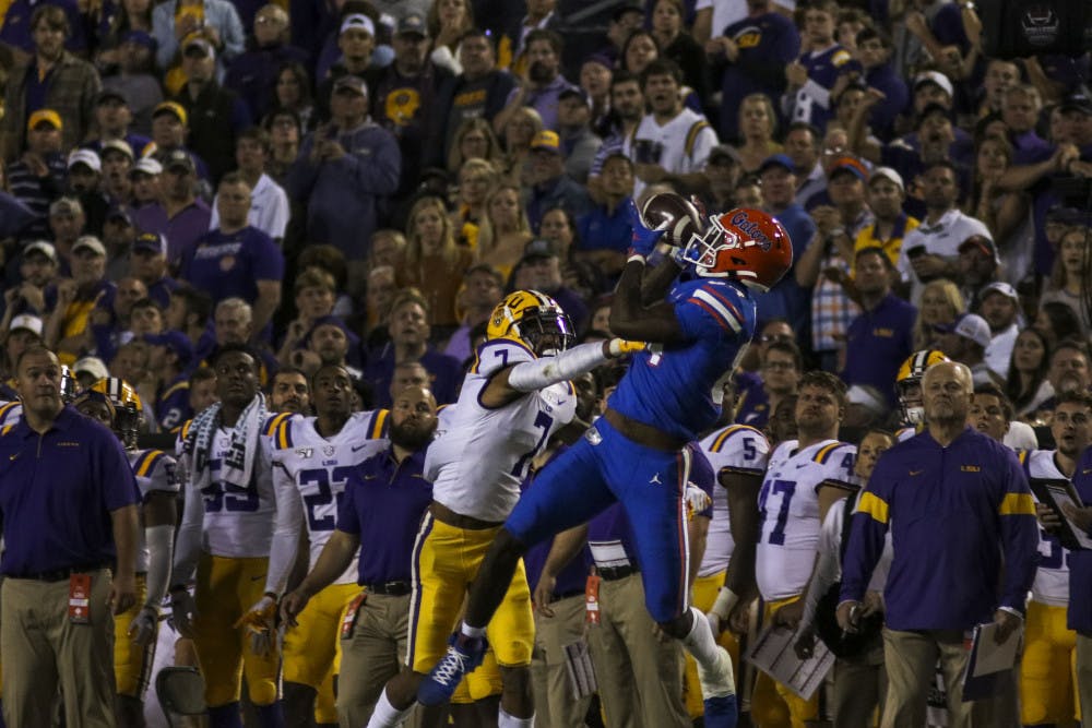 Florida had its highest yardage output of the season against LSU.