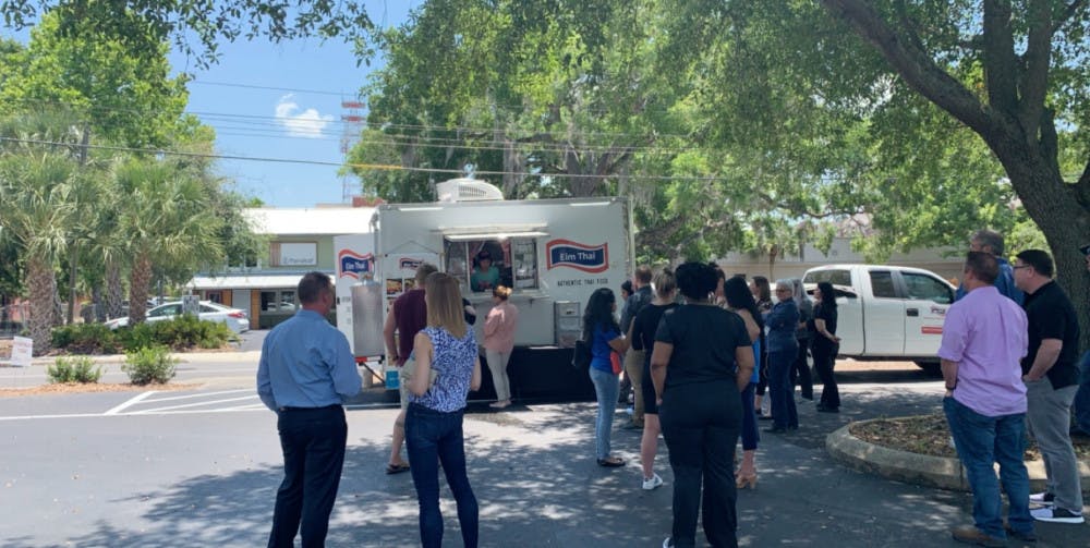 <p>The small truck was so overwhelmed by the turnout that some customers reported waiting over 30 minutes for their food.</p>