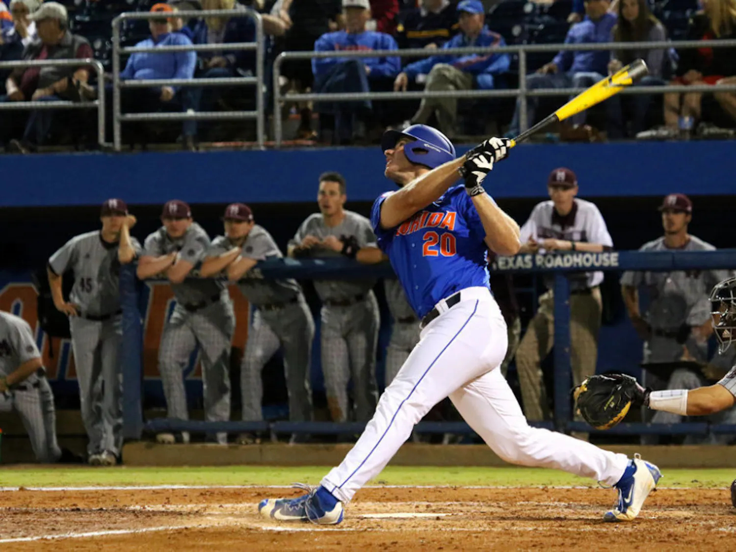 Former Gator Pete Alonso notched his first career home run for the New York Mets on Monday night. 