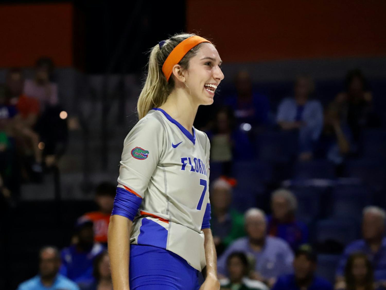 Junior outside hitter Paige Hammons is tied for second on the roster in kills (212) with Holly Carlton.