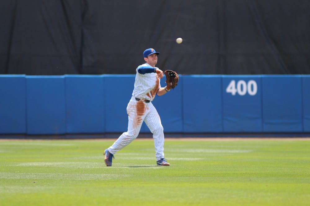 <p>Shortstop Deacon Liput hit his second and third home runs of the season this weekend against Tennessee. </p>