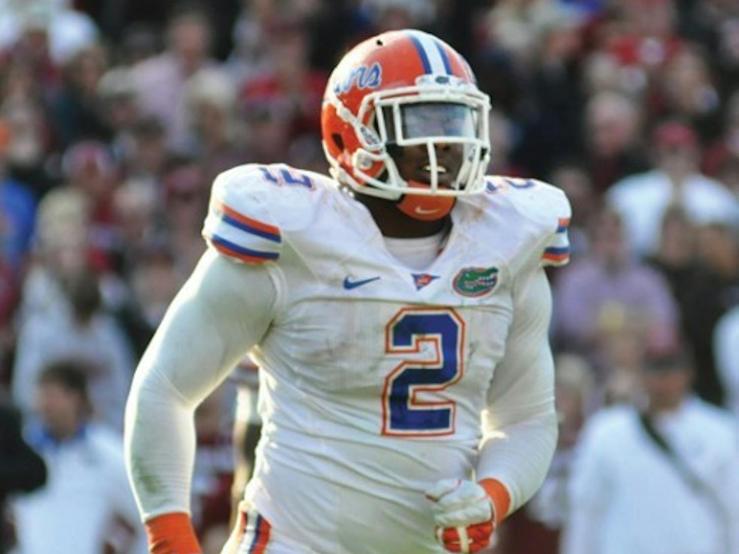 Defensive end Dominique Easley takes on Tyler Bray and the Tennessee offense on Saturday at Neyland Stadium in Knoxville, Tenn. Florida has generated four sacks this season while the Volunteers have allowed just one.