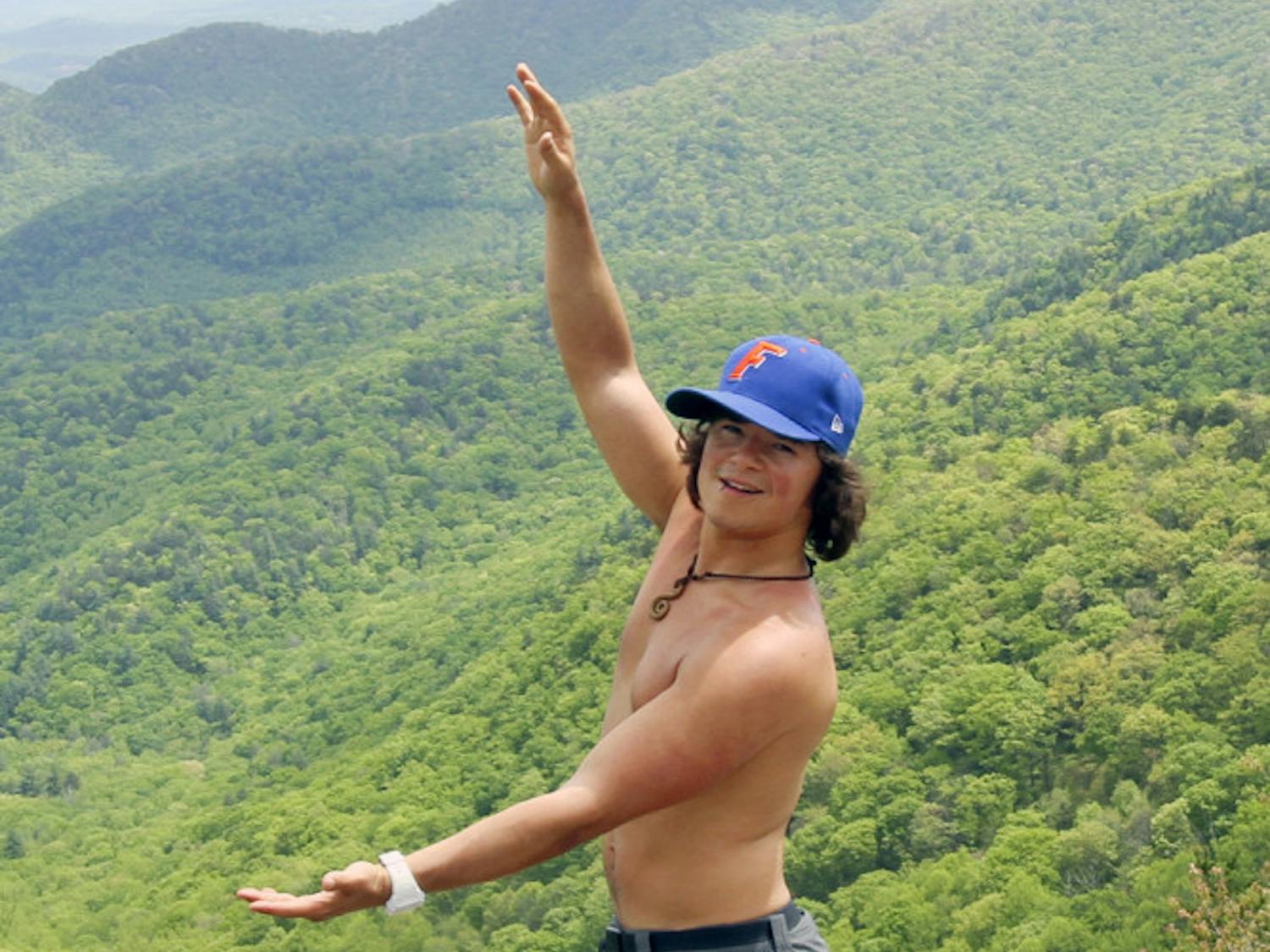 Fillipe DeAndrade, filmmaker and University of Florida alum, poses for a photo. After his graduation from UF in 2012, DeAndrade created an award-winning short film based on his experiences hiking up the Appalachian trail.