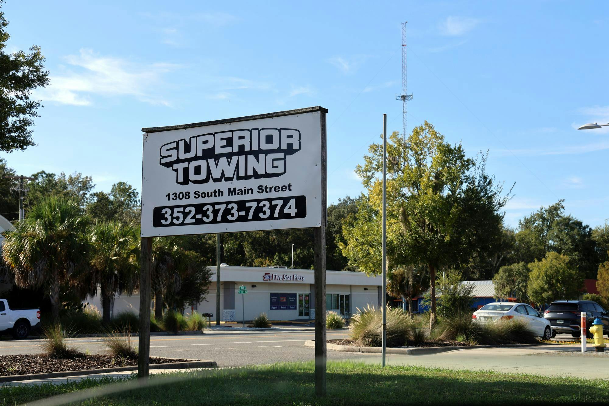 Superior Towing, Friday, Sept. 10, 2026, in Gainesville, Fla.