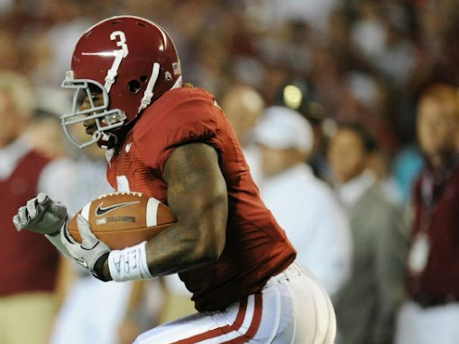 Alabama running back Trent Richardson leads a rushing attack that averages more than 230 yards per game and is ranked 19th in the nation.