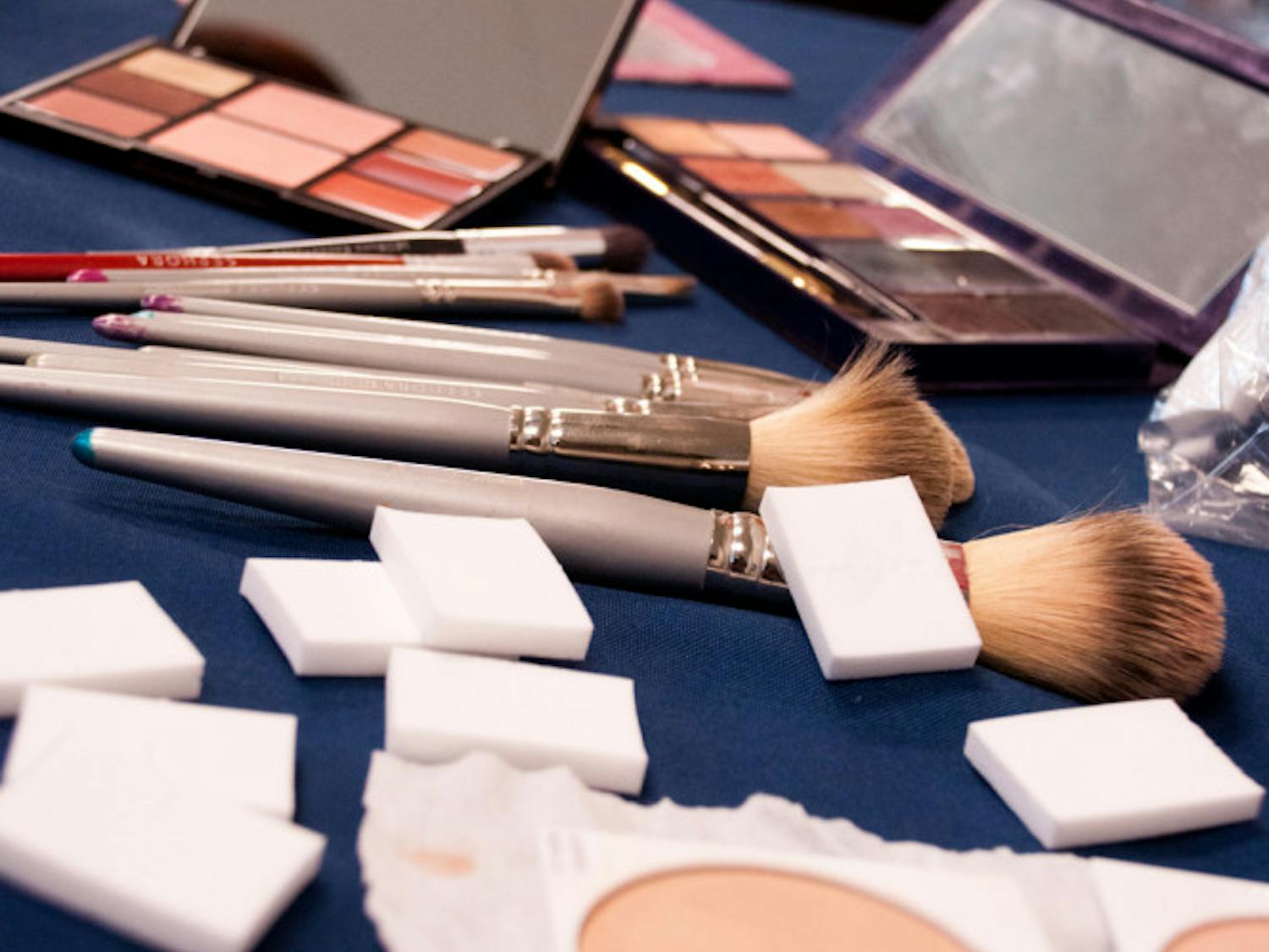 Make-up services provided by Sephora. (Andrew Avila, Alligator)