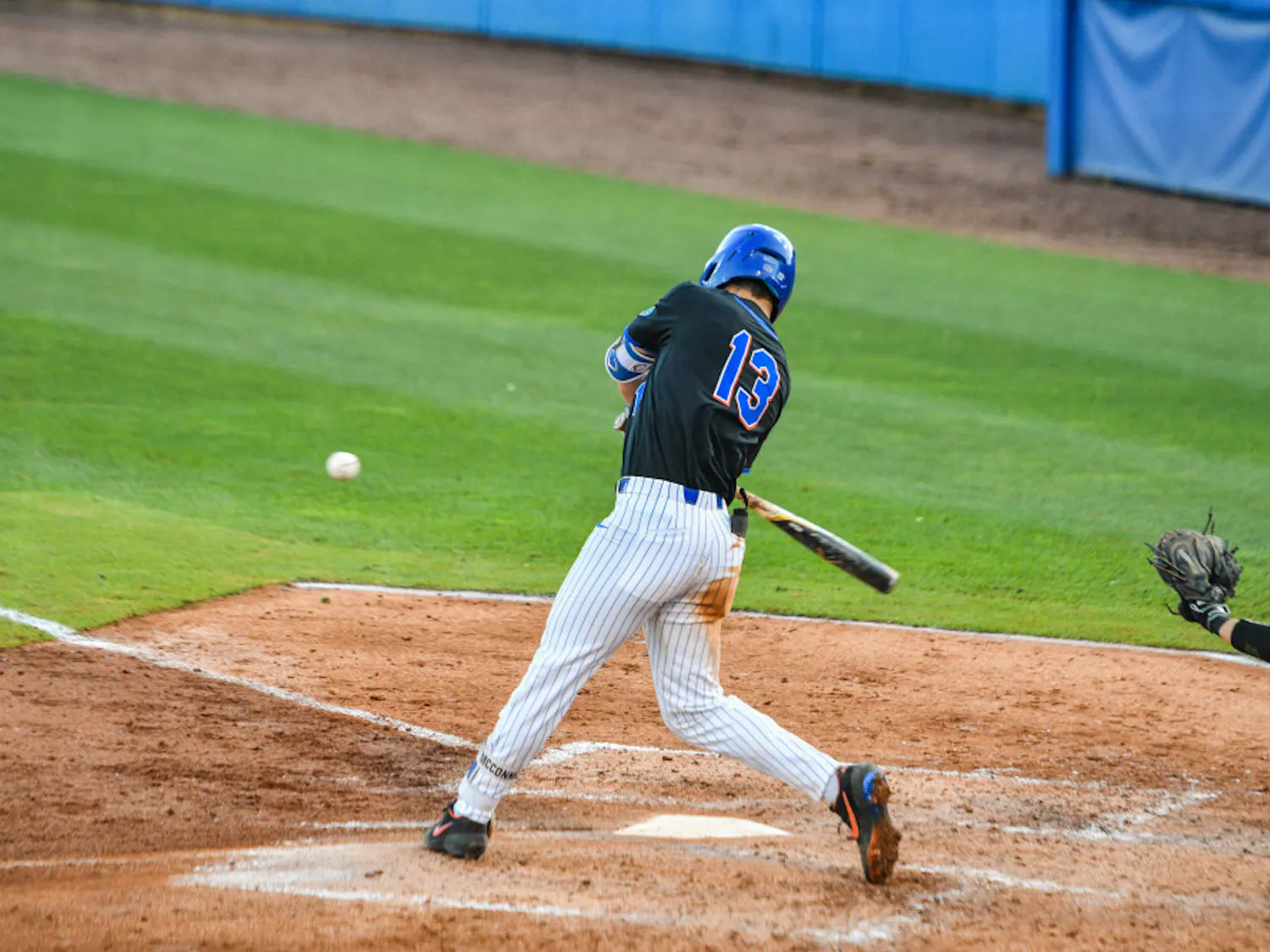 Brady McConnell's two solo home runs were responsible for the Gators' entire offensive output as it was swept in a doubleheader at Georgia on Sunday.