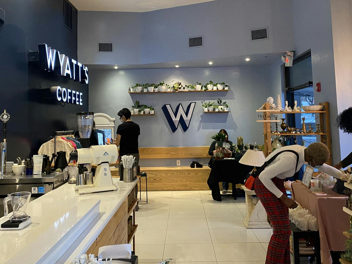 Wyatt's Coffee offered two drink specials for the event.