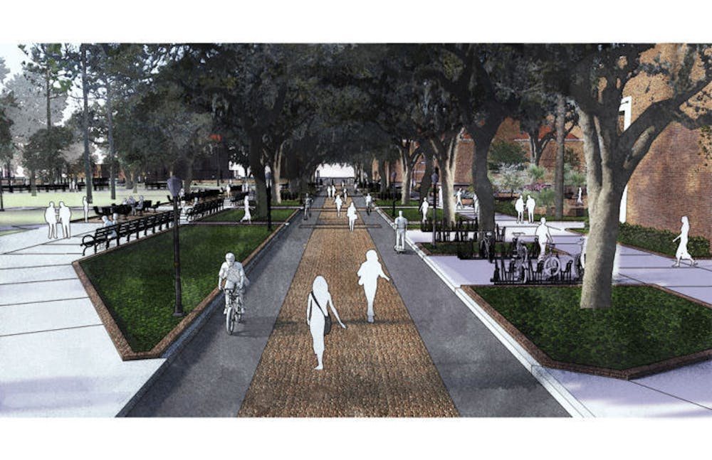 <p>Renderings show plans for the renovation of the Plaza of the Americas</p>