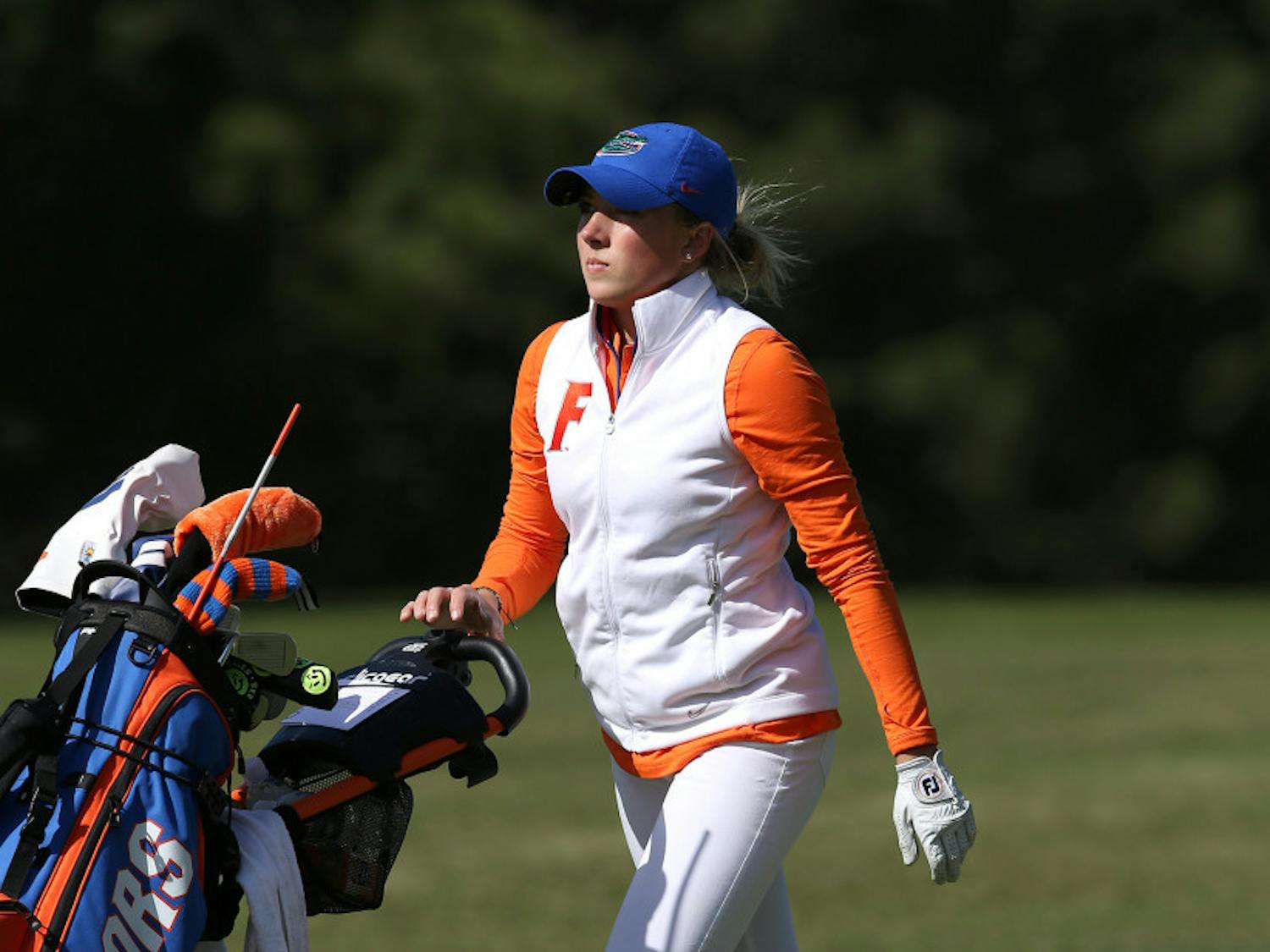 Sophomore Sierra Brooks performed admirably, but the Gators struggled as a team on Day 1 of the Liz Murphey Collegiate Classic. 
