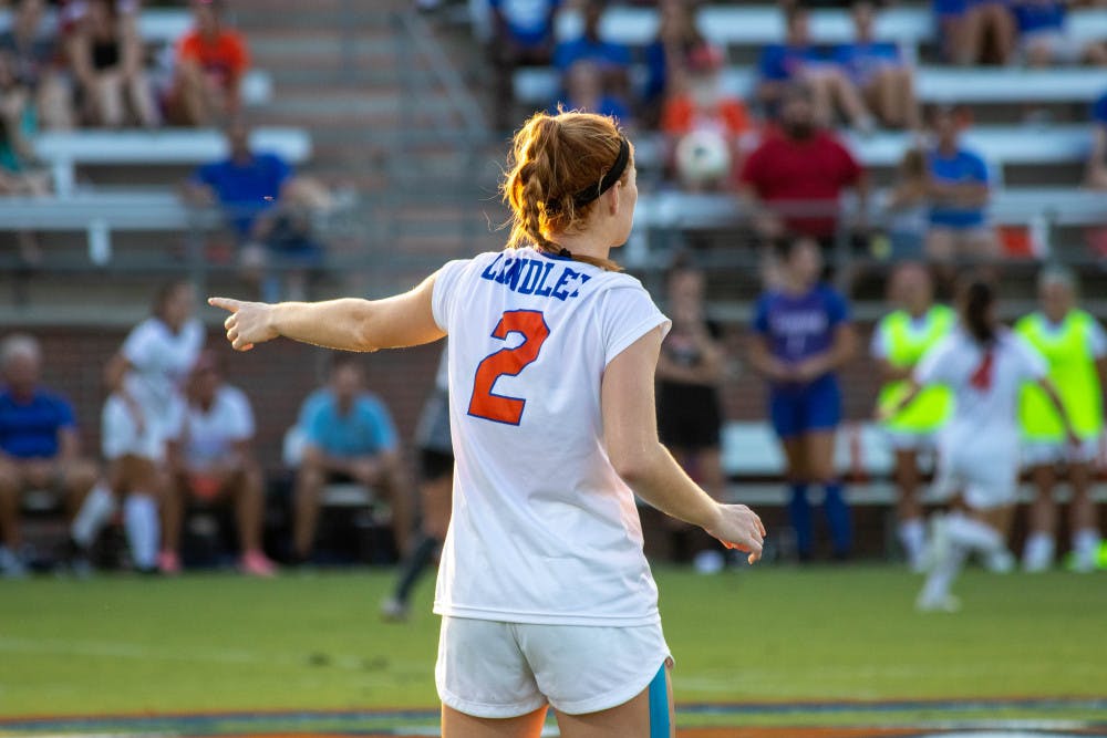 <p dir="ltr"><span>Gators forward Cassidy Lindley scored Florida’s one and only goal Sunday against Vanderbilt in Nashville, Tennessee. It was Lindley’s third goal of the season, the third-most on Florida’s roster behind Vanessa Kara (6) and Deanne Rose (4). </span></p><p><span> </span></p>