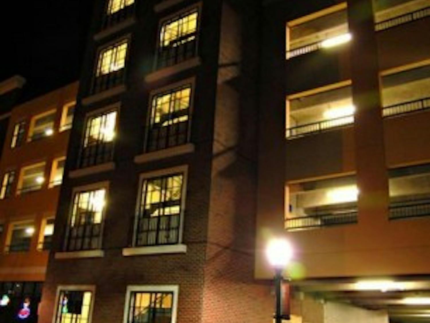 (Nicole Safker / Alligator Staff) The Gainesville City Commission voted to impose a $75 fee on drivers who leave the Southwest Downtown Parking Garage, pictured, without paying.